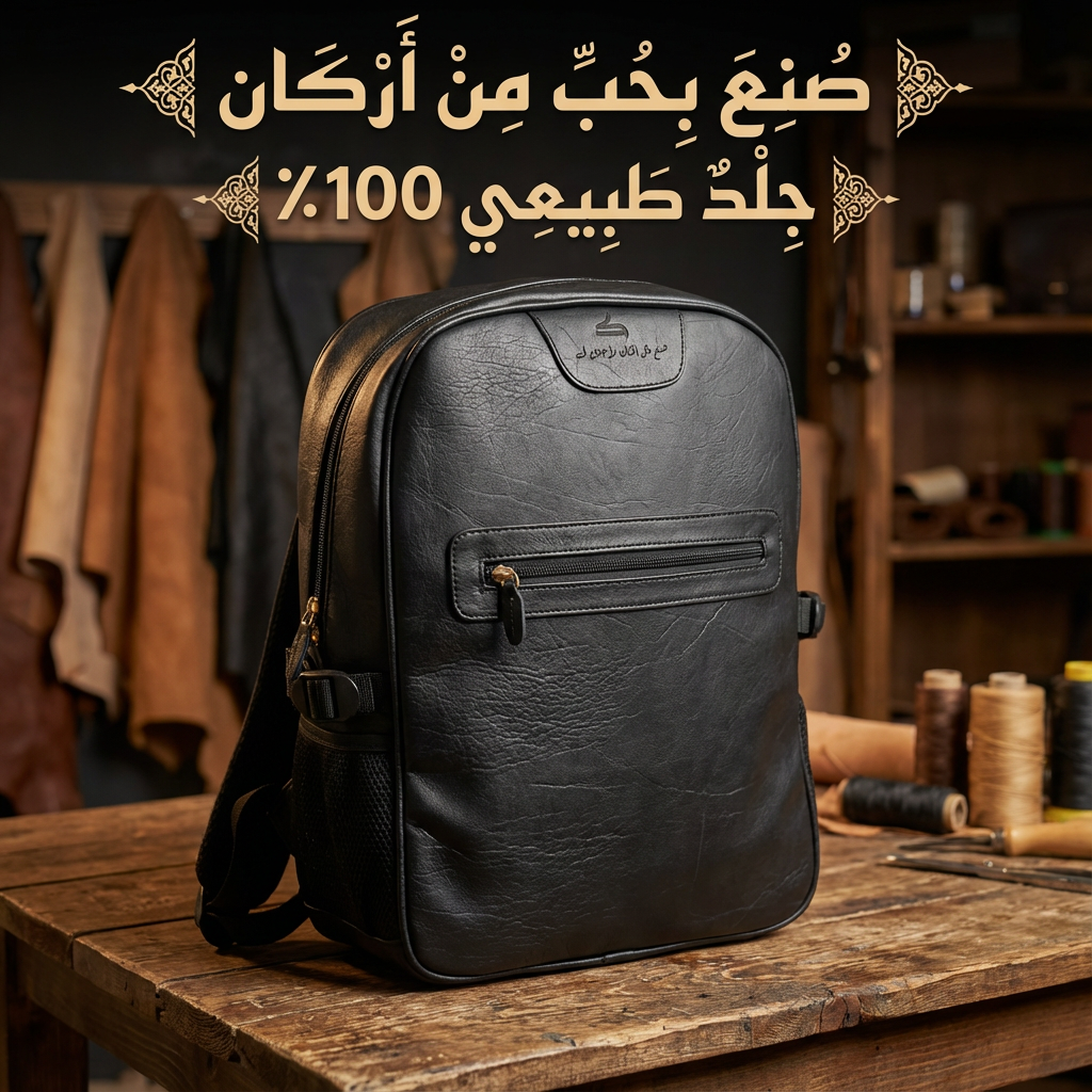 شنطة جلد أركان