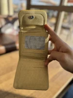 ⁦محفظة ڤيرا – اللون الذهبي 💛⁩ - الصورة ⁦2⁩