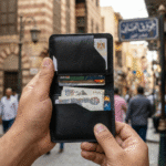 ⁦محفظة كيو – أسود ⚡ | تنظيم سريع وأناقة يومية⁩ - الصورة ⁦2⁩